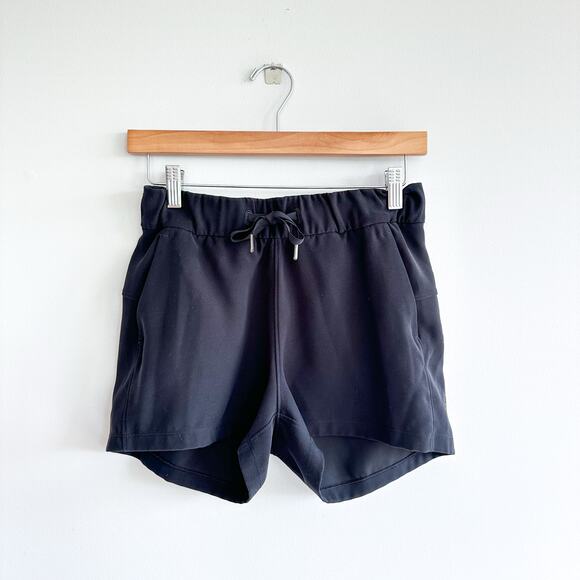 Lululemon On The Fly Short *Woven *2.5" - Black 4 - Picture 2 of 6